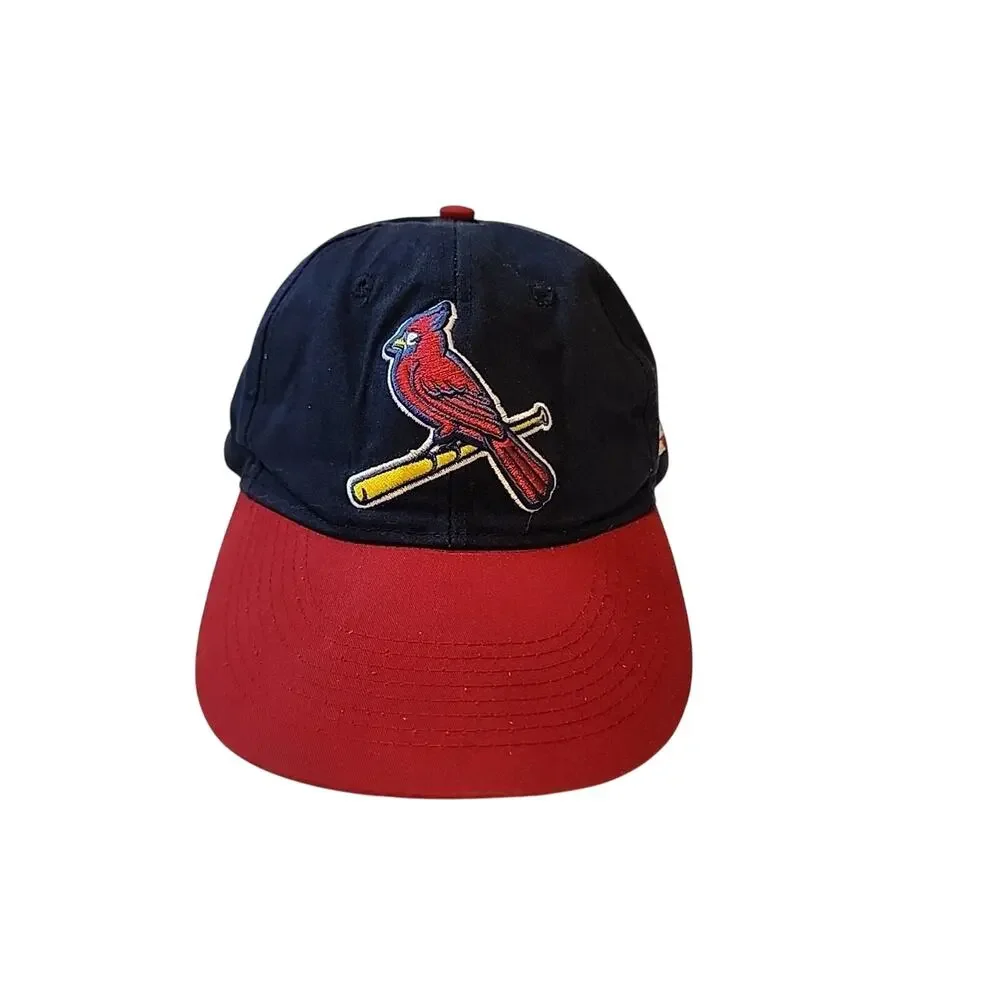 St Louis Cardinals Hat Cap Strapback Blue Red Adjustable Embroidered MLB Mens